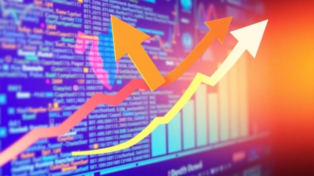 Facebook sales funnel growth arrow