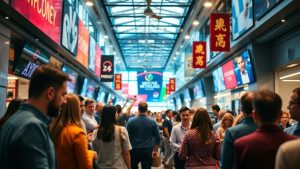 Business growth and success through marketing promotions.