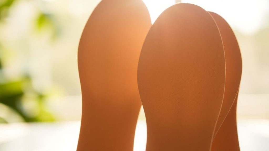 Align Footwear insoles with supportive arch contours.